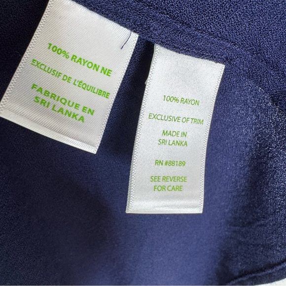 Lilly Pulitzer Jane Navy Shift Mini Dress Size 0 - Picture 9 of 12